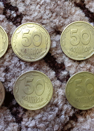 Копейки, гроші, шпалерні монети україни