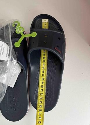 Шльопанці унісекс crocs, колір синій😍 слайди крокси9 фото