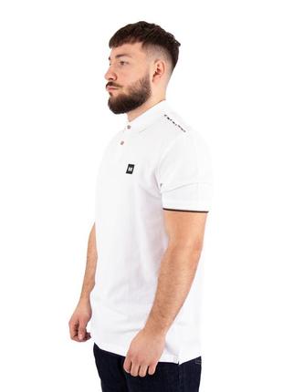 Поло weekend offender sakai polo shirt white2 фото