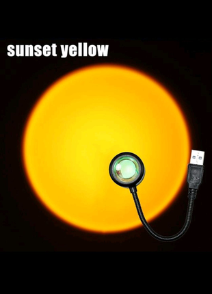 Лампа проєктор usb нічник