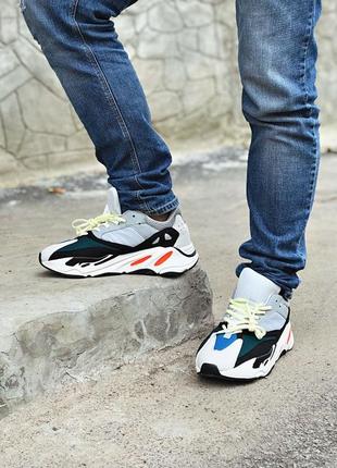 Мужские кроссовки adidas yeezy boost 700 “wave runner”3 фото