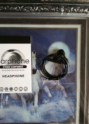 Навушники earphone чорні