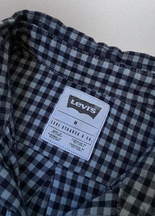 Сорочка в клітинку levi's3 фото