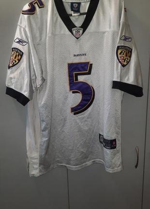 Футболка reebok baltimore ravens joe flacco 5