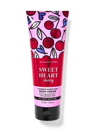 Крем для тіла bath and body works sweetheart cherry1 фото