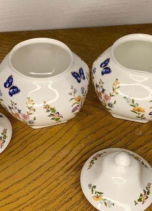 Порцелянові глечики aynsley england bone china (для круп цукру та2 фото