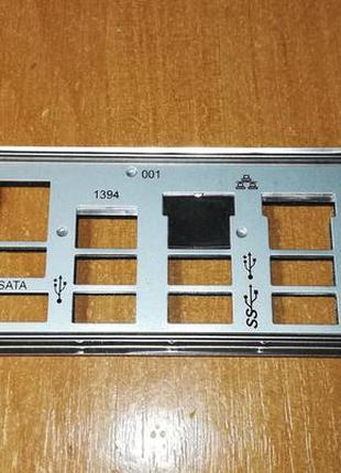 Задня панель io для sapphire p67 hydra