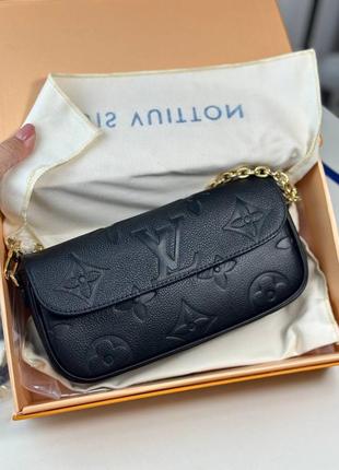 Сумка-клатч louis vuitton lux коробка, пыльник, документы кожа высокого качества