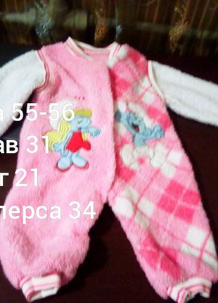 Пакет теплого одягу на дівчинку 0-12 міс, з народження і до року5 фото