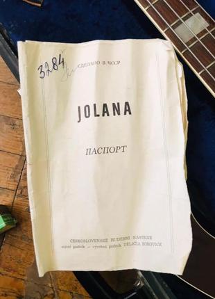 Продам бас гітару jolana d- bass7 фото