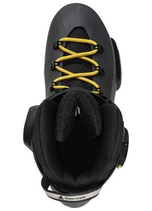 Ролики rollerblade twister edge anthracite yellow 2024 (40)6 фото