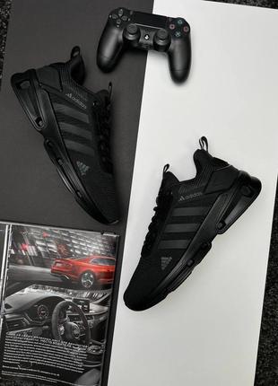 Мужские кроссовки adidas marathon run all black