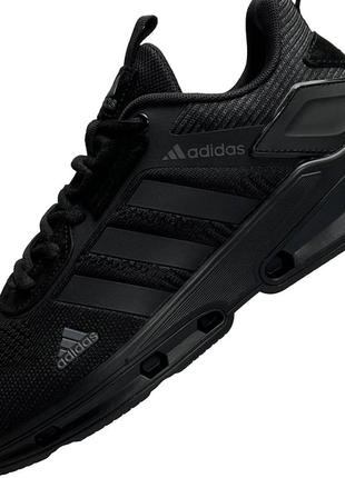 Мужские кроссовки adidas marathon run all black8 фото