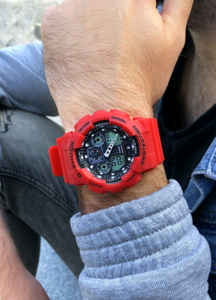 G-shock ga-100 casio наручний годинник7 фото