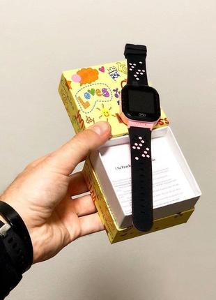 Дитячі смарт-годинник smart kids watch з gps кнопка sos baby watc