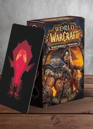 Гральні картки для покеру world of warcraft: warlords of draenor3 фото