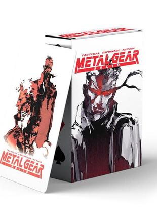 Карти гральні покерні metal gear solid метал гир