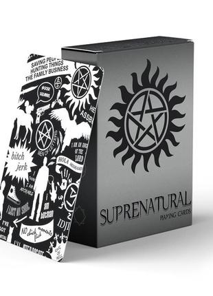 Гральні карти покерні надприро́дне - supernatural