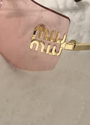 Окуляри в стилі miu miu3 фото