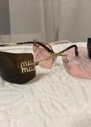 Окуляри в стилі miu miu1 фото