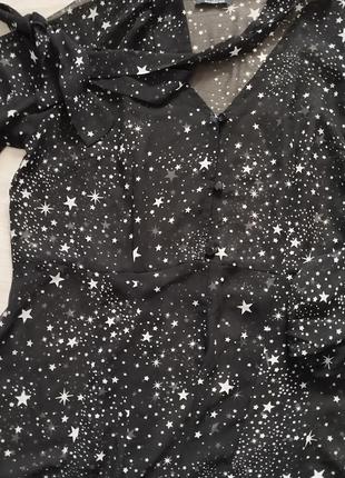 Платье прозрачное звездочками wallis ✨9 фото