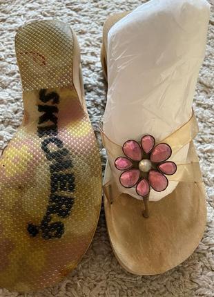 Босоножки, шлепки, сабо skechers оригинал бренд размер 39,40