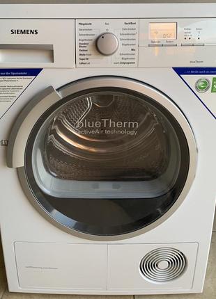 Сушка сушильна машина siemens iq700 тепловий насос як нова 8кг