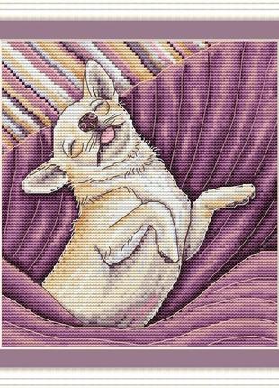 Схема для вышивания крестиком "маленькая собачка" №22817 фото