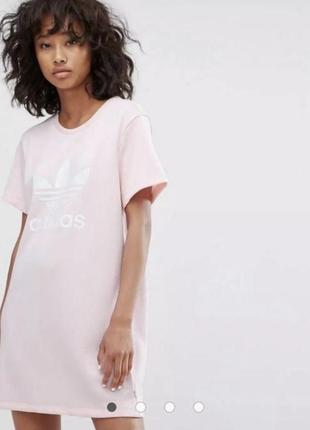 Мода бренд пудра стиль плаття літнє спортивне коротке adidas