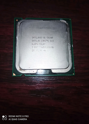 Процессор intel core 2 duo e8300