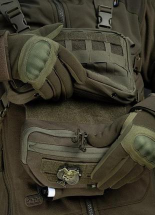 M-tac сумка-напашник gen.ii elite ranger green, напашная сумка олива военная, напашник подсумок тактический9 фото