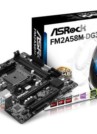 Процесор amd athlon x4 840+материнка asrock fm2a58m-dg3+ + 4g...