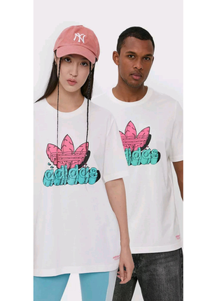 Бавовняна футболка adidas originals1 фото