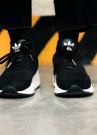 🔥 adidas sharks black white 🔥5 фото