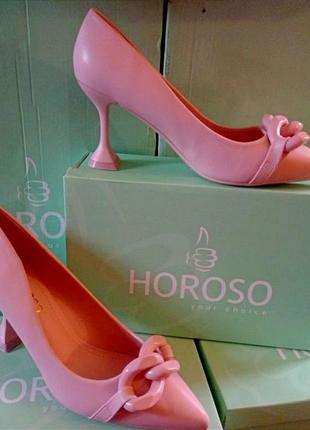 Horoso, стильные женские туфли, острый носок3 фото