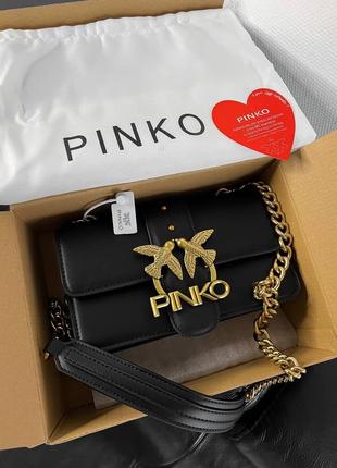 Женская сумка в стиле pinko black premium.