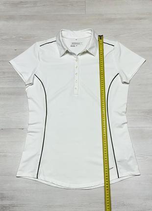 Premium nike golf tour performance женская белая блуза футболка поло тенниска оригинал4 фото