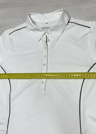 Premium nike golf tour performance женская белая блуза футболка поло тенниска оригинал6 фото