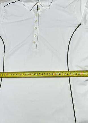 Premium nike golf tour performance женская белая блуза футболка поло тенниска оригинал7 фото