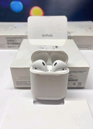 Airpods 2! оригінальні! навушники бездротові! нові!