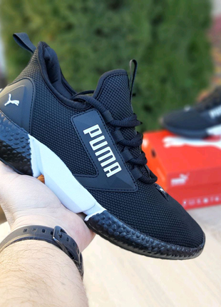 Чоловічі кросівки puma hybrid rocket v2 чорні1 фото