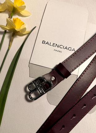 Ремень 3см женский бардо турция кожа + коробка, ремень из натуральной кожи в стиле balenciaga брючина ремень стиля баленсиага