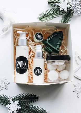 Новогодний подарочный набор косметики - кокосовая зима