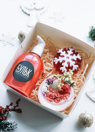 Новорічний подарунковий набір косметики