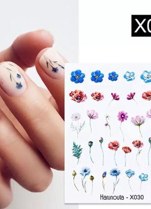 Наклейки для нігтів – бестселер! 5d/3d nail stickersз