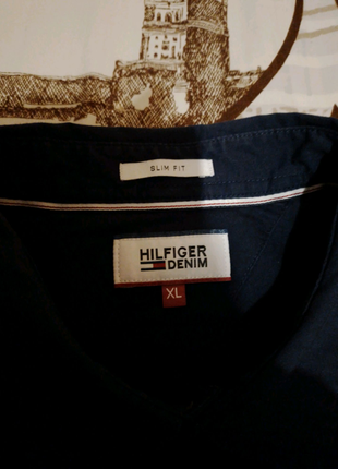 Сорочка tommy hilfiger slim fit (xl)2 фото