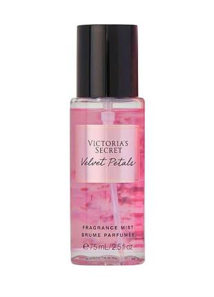 Парфюмированный спрей victoria's secret "velvet petals" в мини-формате