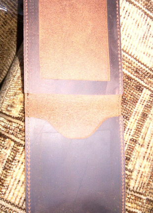 Обкладинка на автоправі, натуральна шкіра "crazy horse"