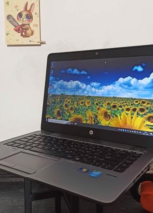 14" ноутбук hp elitebook 840 g2 i5-5300u 8 озу ssd 256 8 годин ро