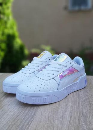 Женские кроссовки puma cali😍7 фото